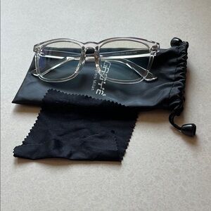 Gaoye Clear Frame Blue Light Glasses